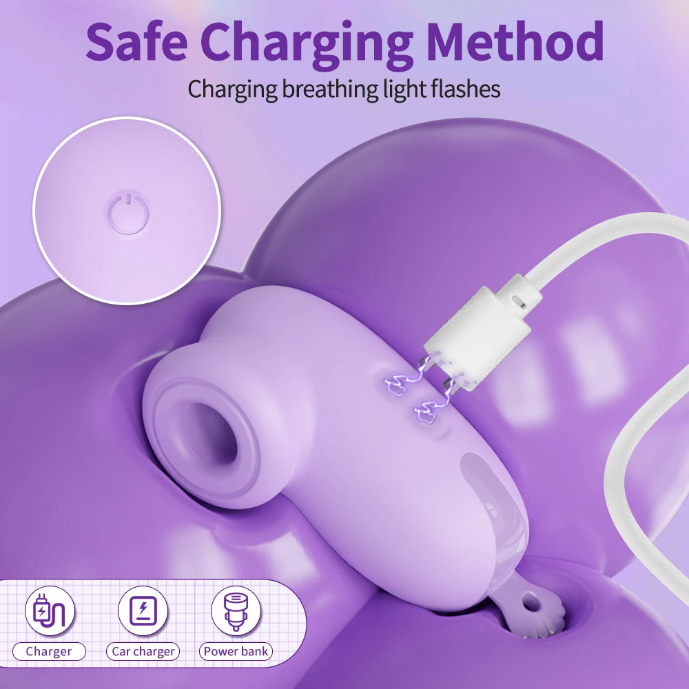 Mini Vacuum Suction Personal Massager with 10 Modes