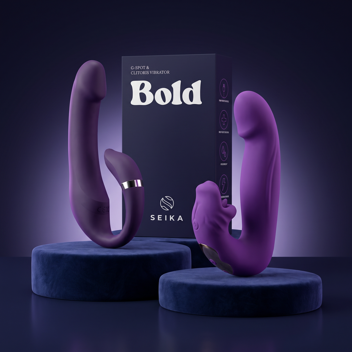 Stress Reset Vibrator - Bold