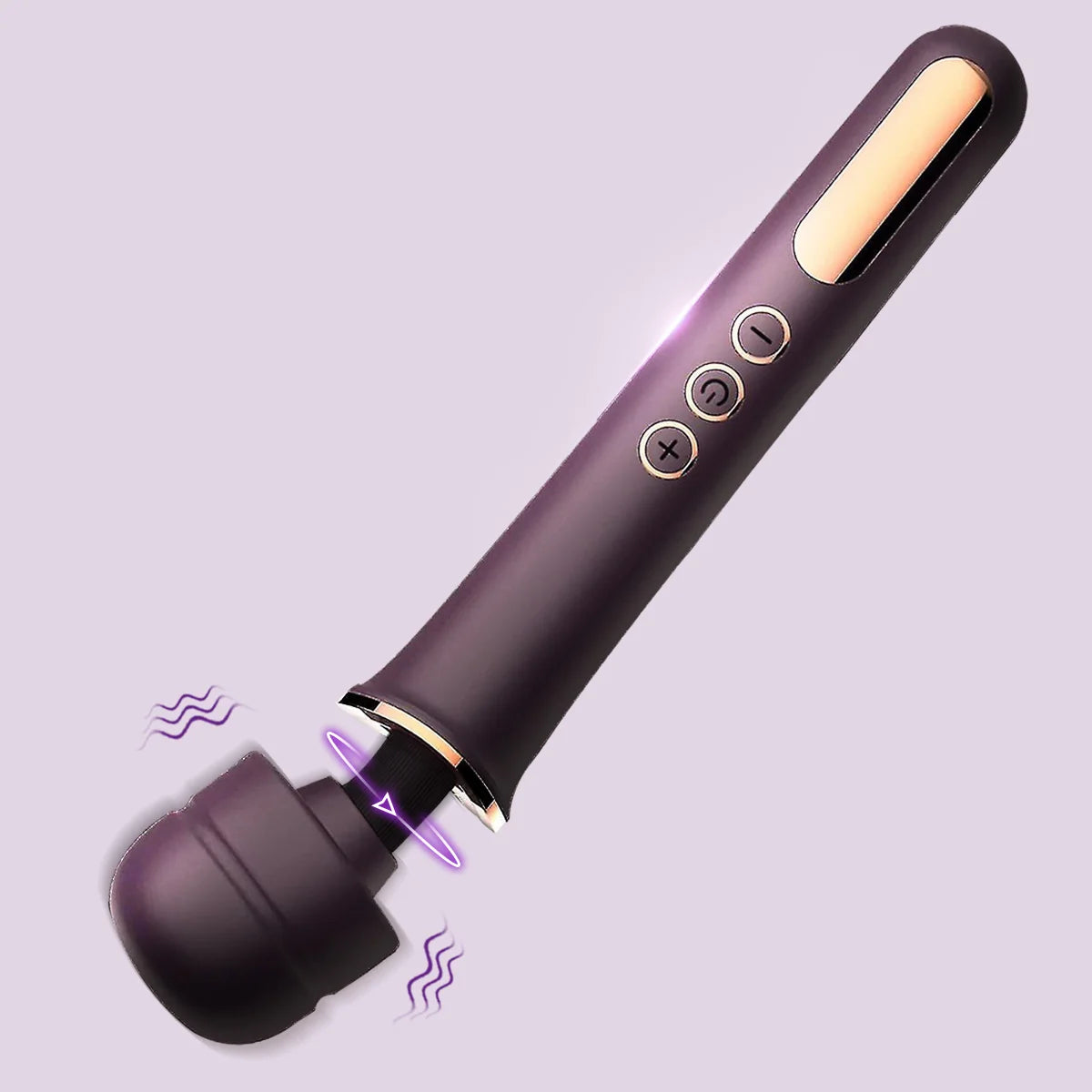 Rechargeable Wand Massager with 10 Vibration Modes