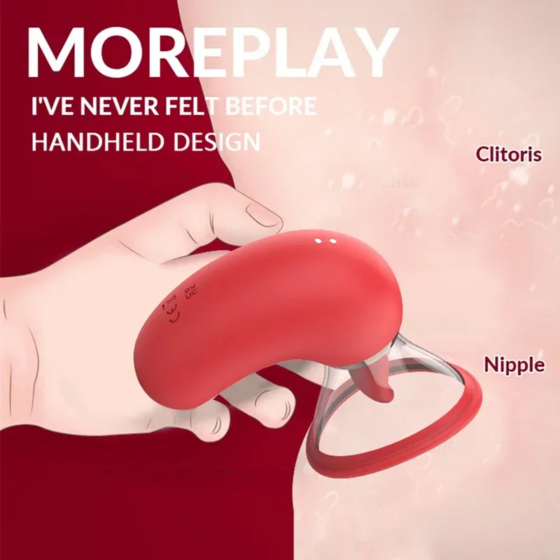 5-in-1 Suction & Tongue Vibration Personal Massager