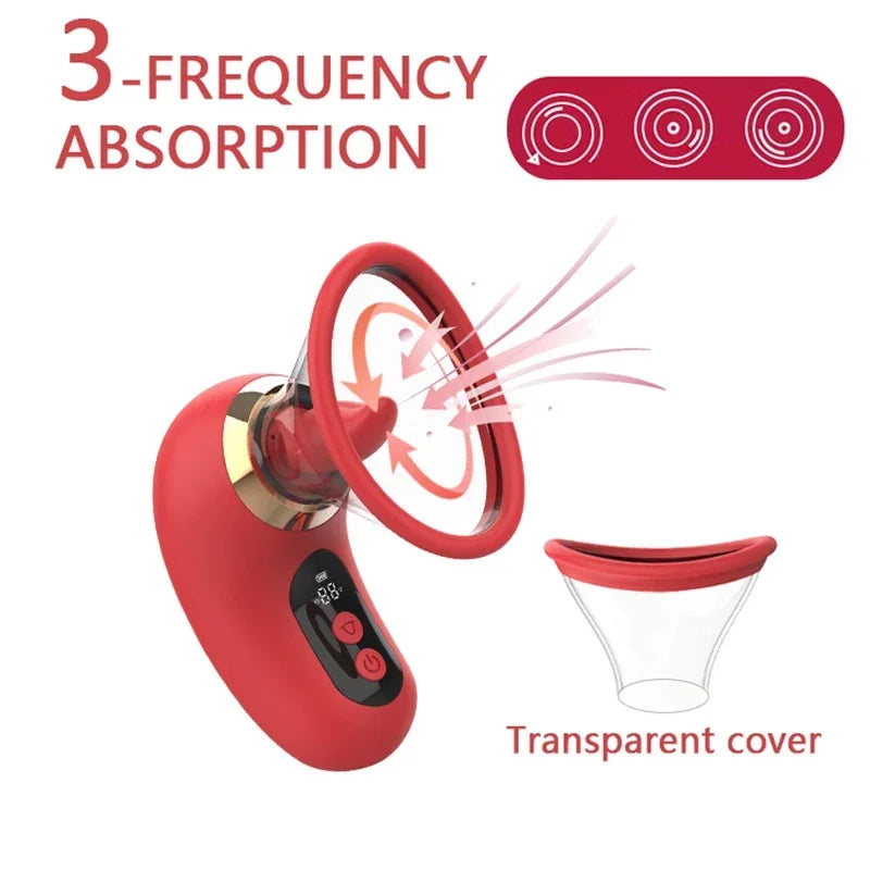 5-in-1 Suction & Tongue Vibration Personal Massager